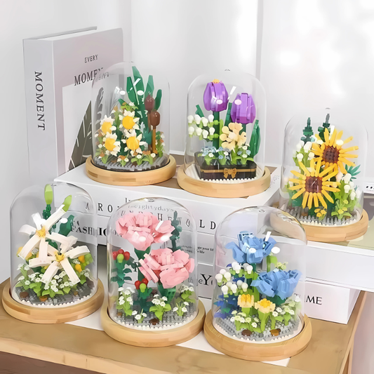 2+1 GRATIS! Bloemenbox™ | Puzzel Bloem In Glas