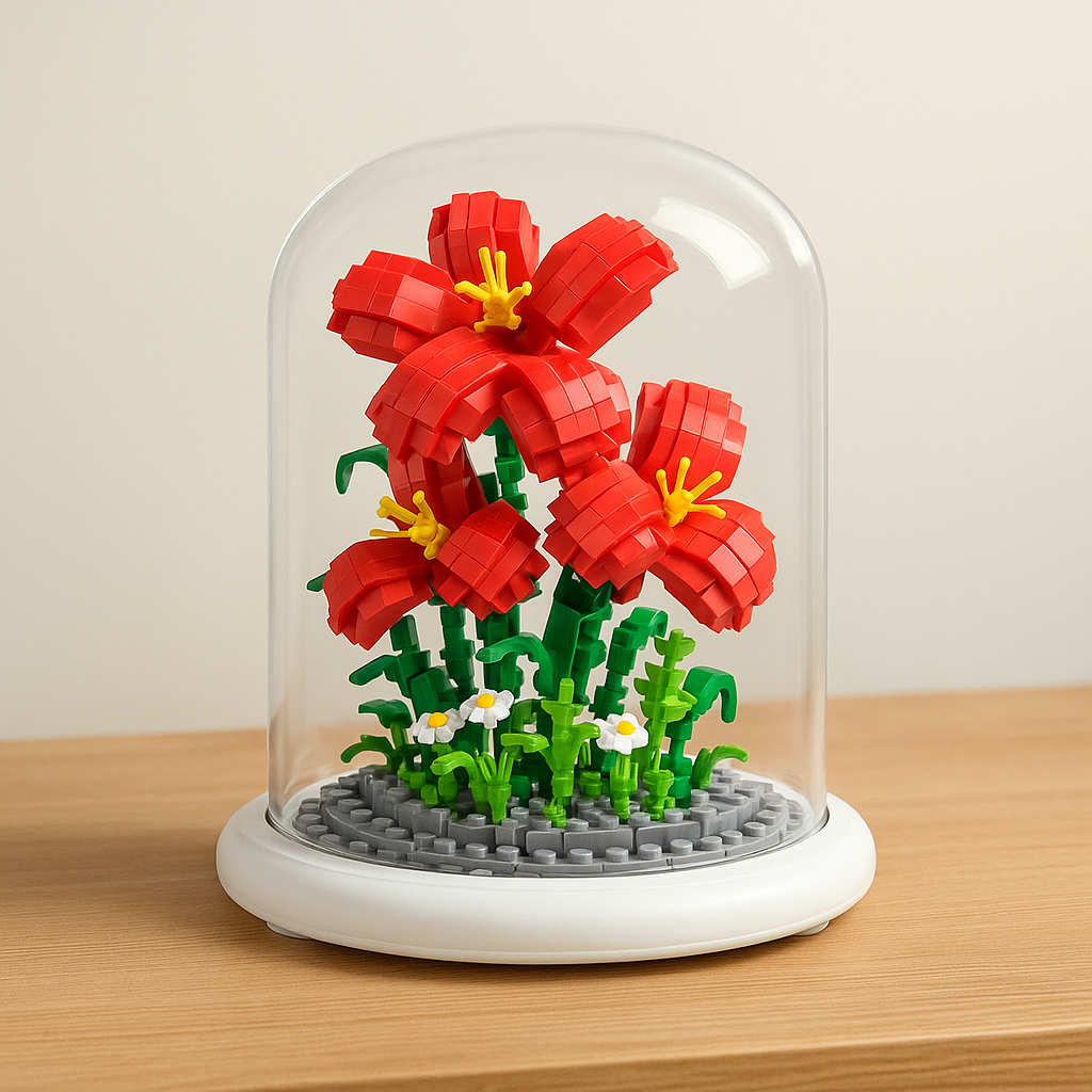 2+1 GRATIS! Bloemenbox™ | Puzzel Bloem In Glas