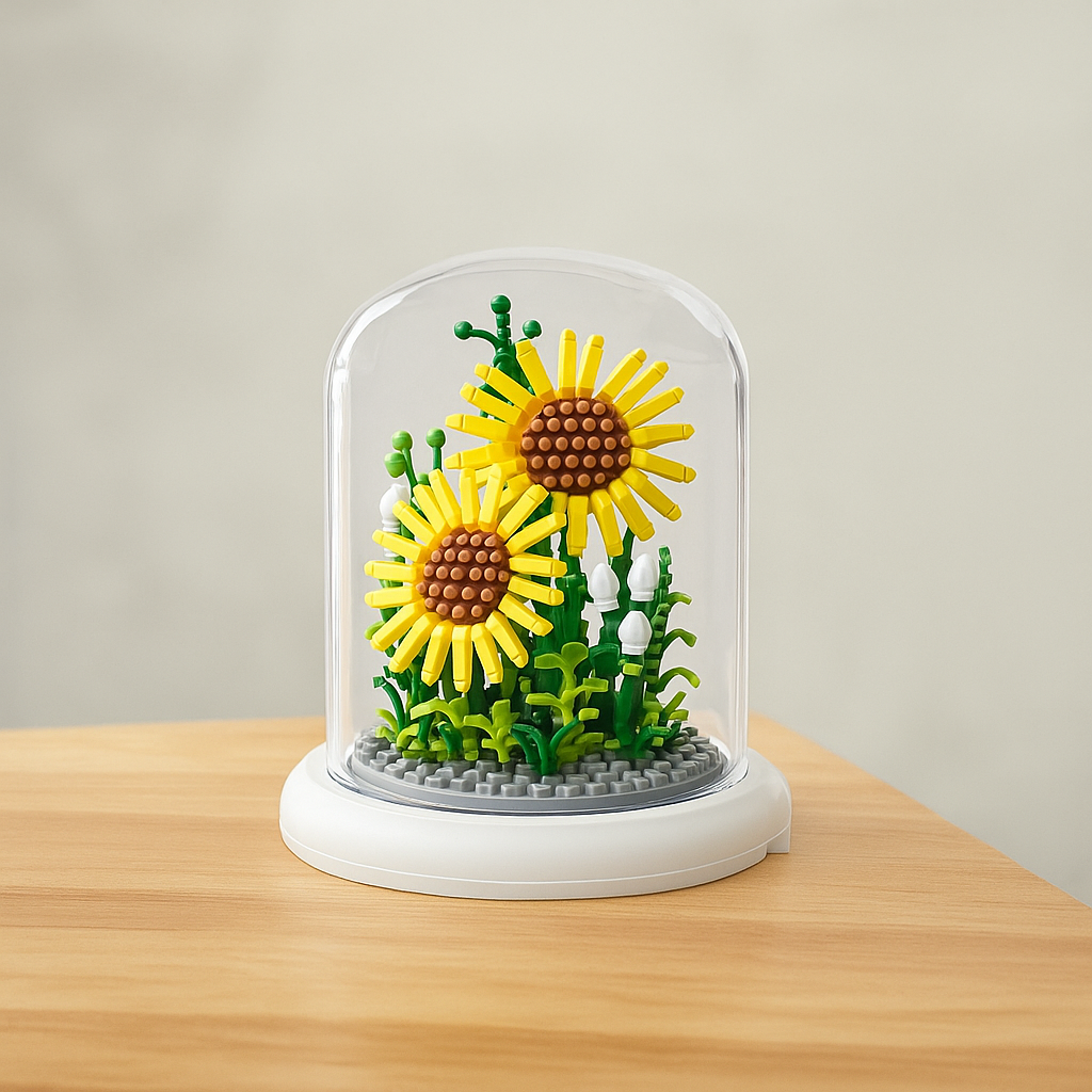 2+1 GRATIS! Bloemenbox™ | Puzzel Bloem In Glas