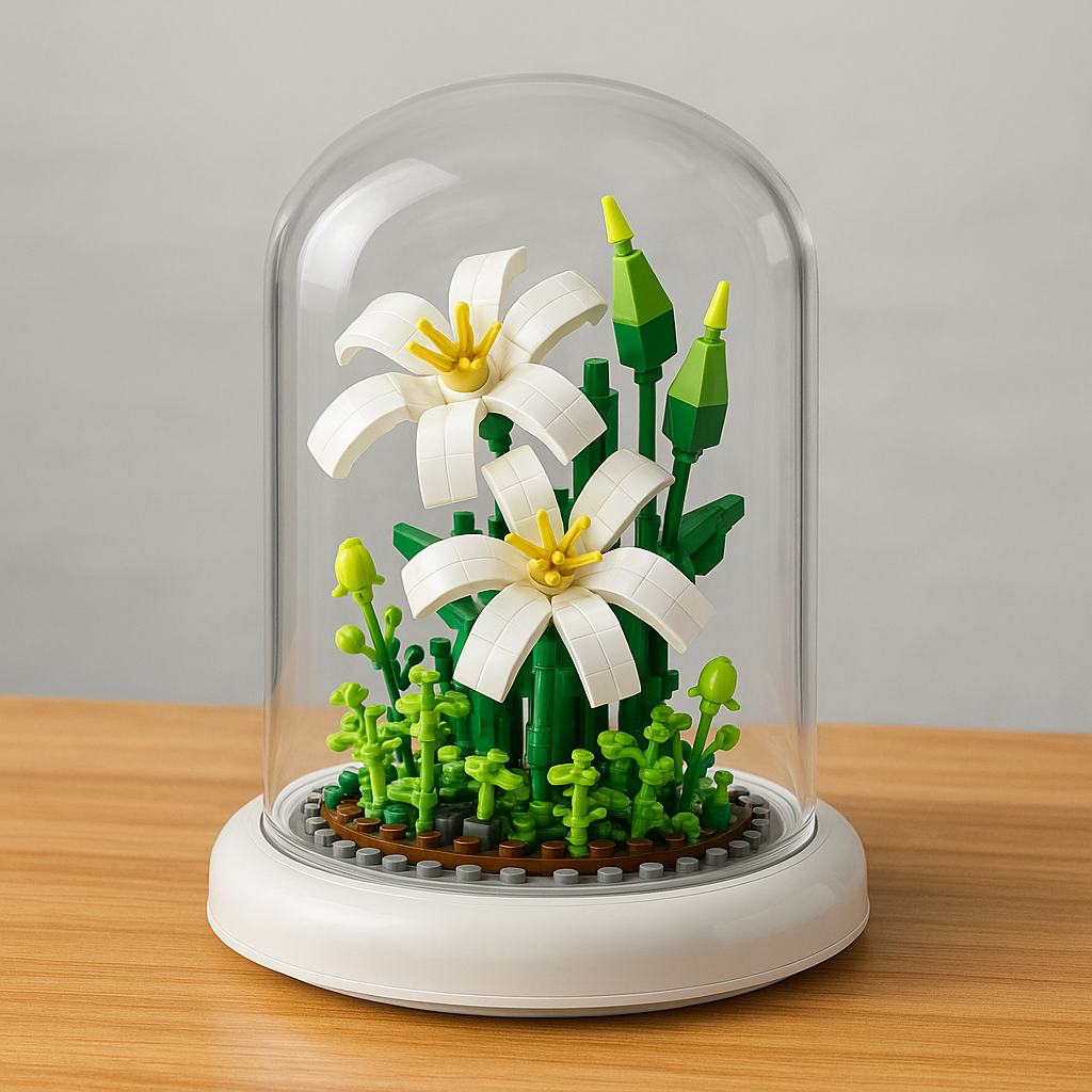 2+1 GRATIS! Bloemenbox™ | Puzzel Bloem In Glas